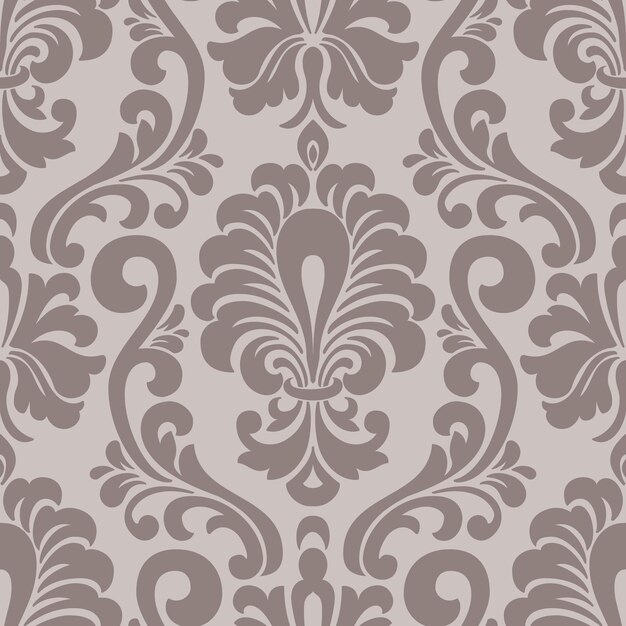 Damast naadloze patroon vectorelement klassieke luxe ouderwetse damast ornament Koninklijke Victoriaanse naadloze textuur voor wallpapers textiel inwikkeling Exquise bloemen barok sjabloon