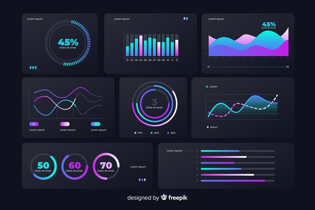 Dashboard-elementenverzameling