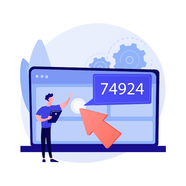 Data monetization abstract concept vectorillustratie. Bedrijfsstrategie voor gegevens, het genereren van inkomsten met informatie, het genereren van inkomsten met datadiensten, verkoopdatabase, bron en analyse abstracte metafoor.