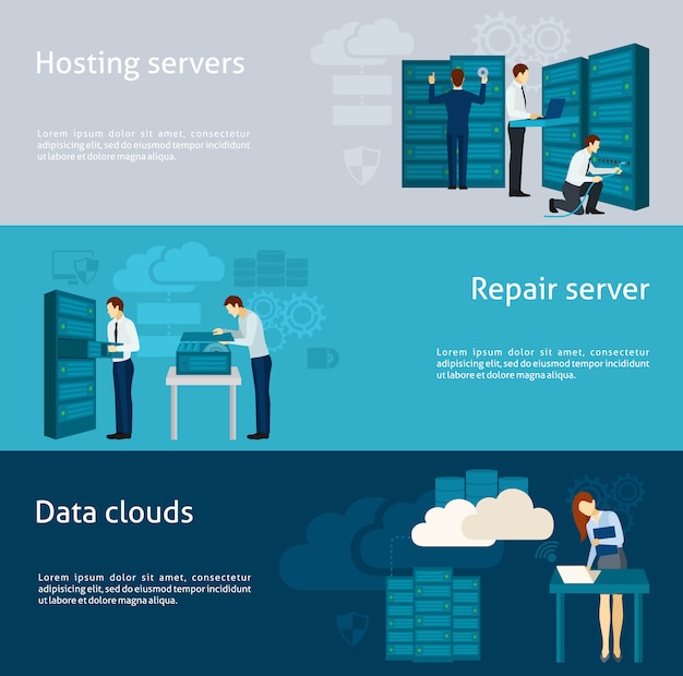 Datacenter-bannerset