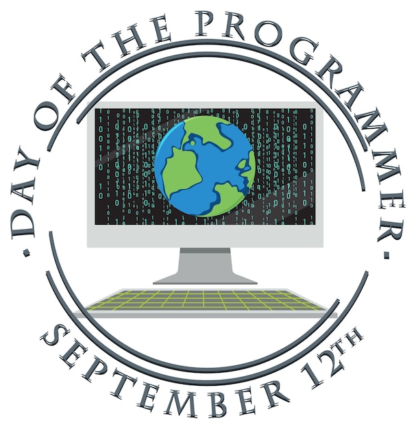 De dag van de programmeur-poster