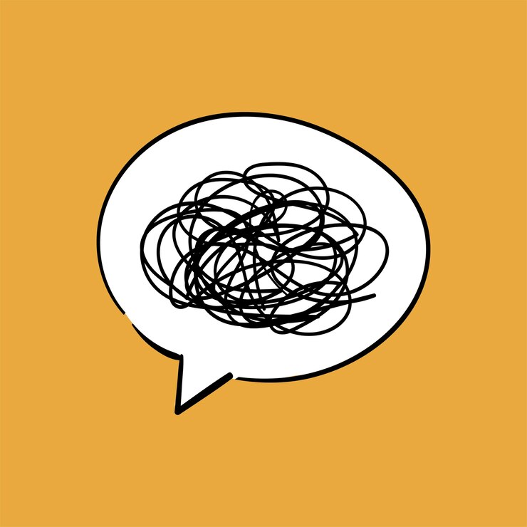 Gratis Vector de illustratie van de handtekening van communicatie concept