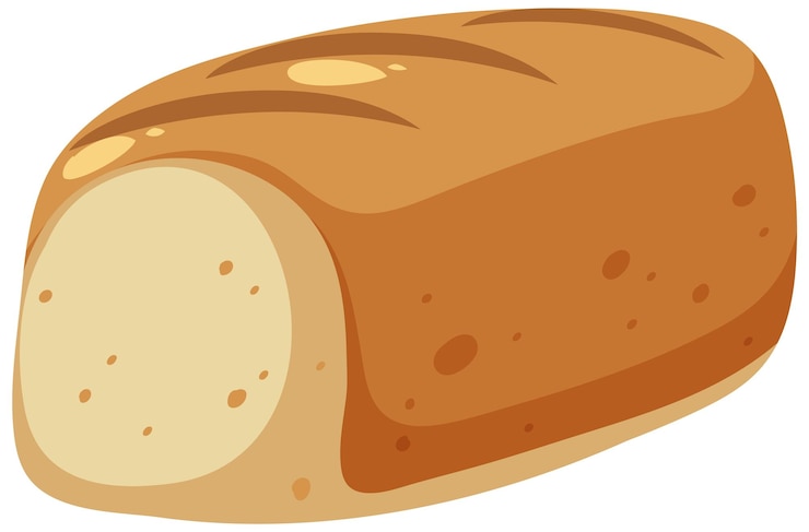 Gratis Vector de illustratie van het vers gebakken brood