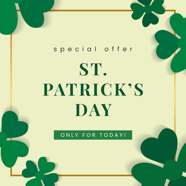 Deal voor st patricks day