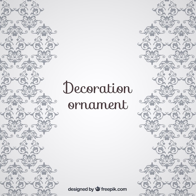 Gratis vector decoratie ornament