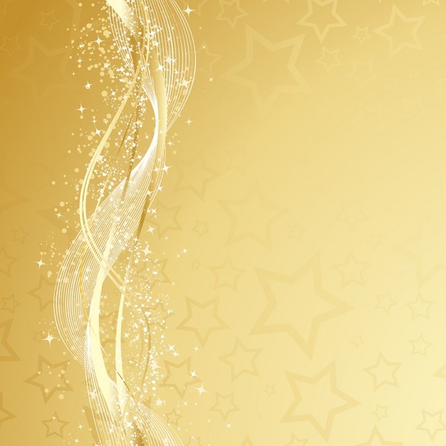 Gratis Vector decoratieve gouden achtergrond van kerstmis