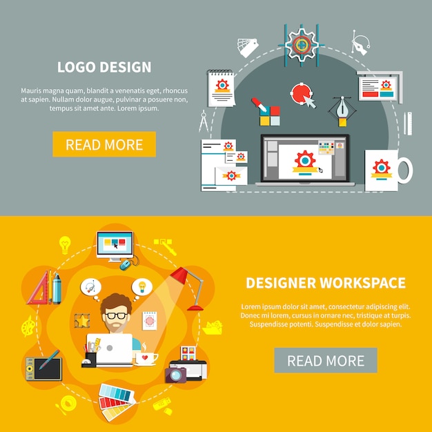 Designer Tools Banner Set