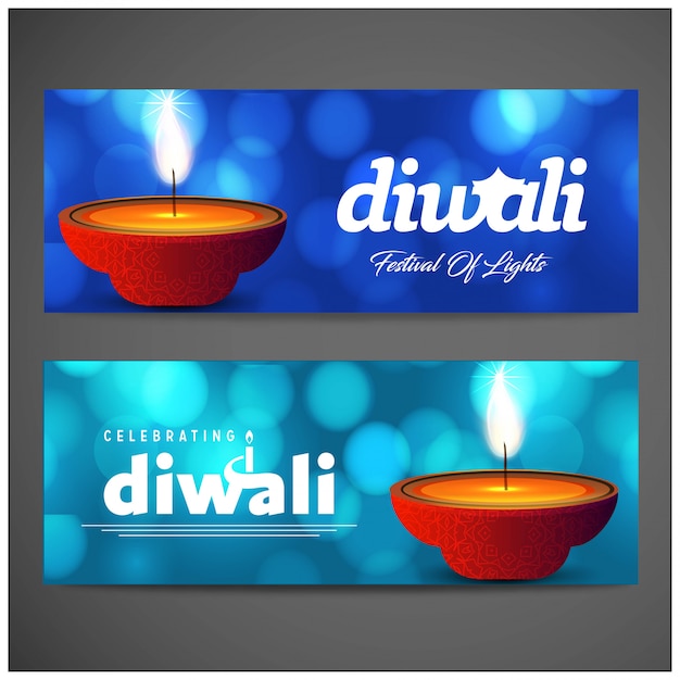 Diwali-bannerachtergrond
