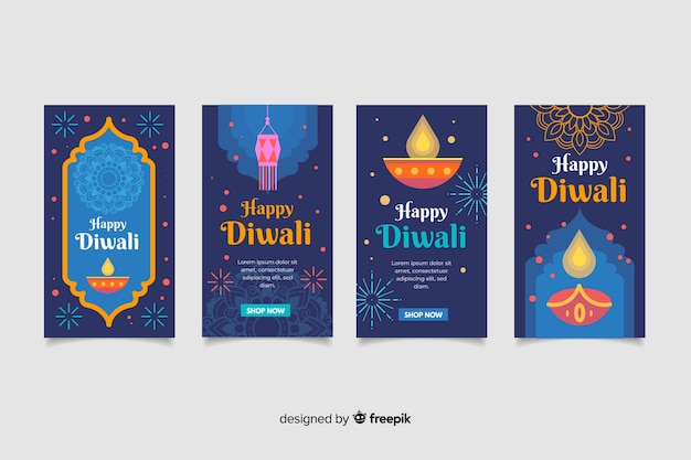 Diwali instagram verhalencollectie