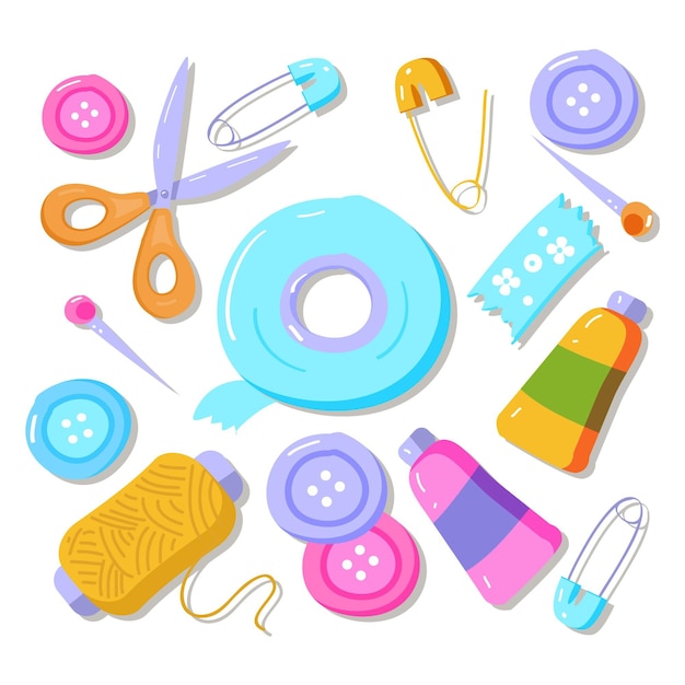 Gratis vector diy creatief workshopconcept