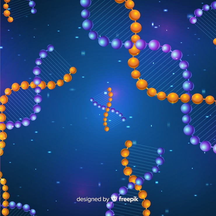 Gratis Vector dna-achtergrond