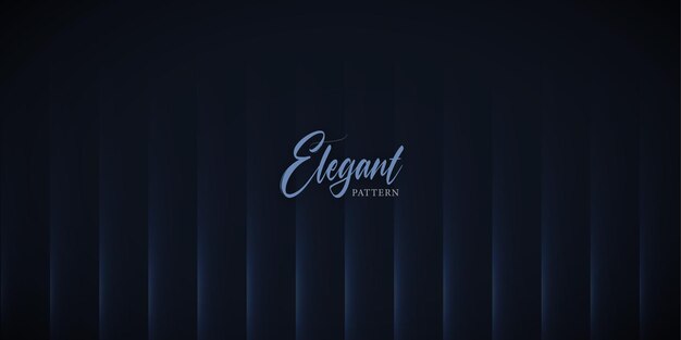 Donkerblauw Thema Royal Luxe Elegant Patroon Achtergrond Banner Ontwerp Multifunctioneel
