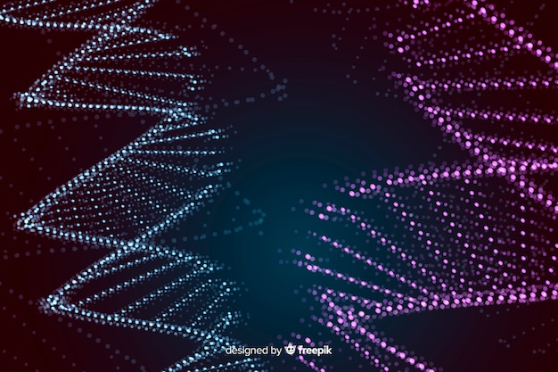 Donkere abstracte DNA-structuurachtergrond