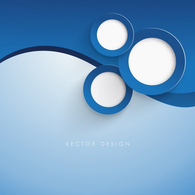 Gratis vector donkere blauwe cirkels achtergrond