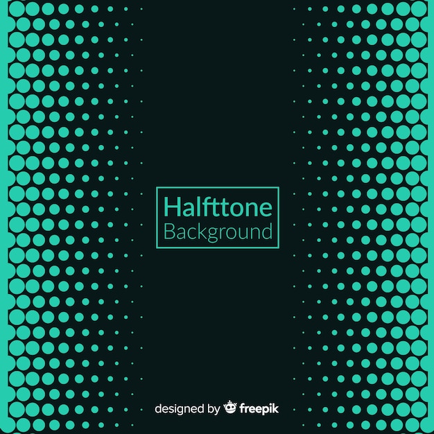 Gratis vector donkere halftone achtergrond