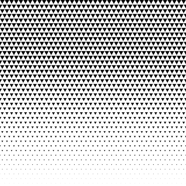 driehoek patroon ontwerp halftone vector