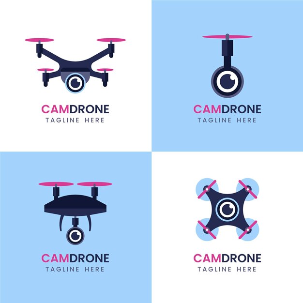 Drone logo collectie