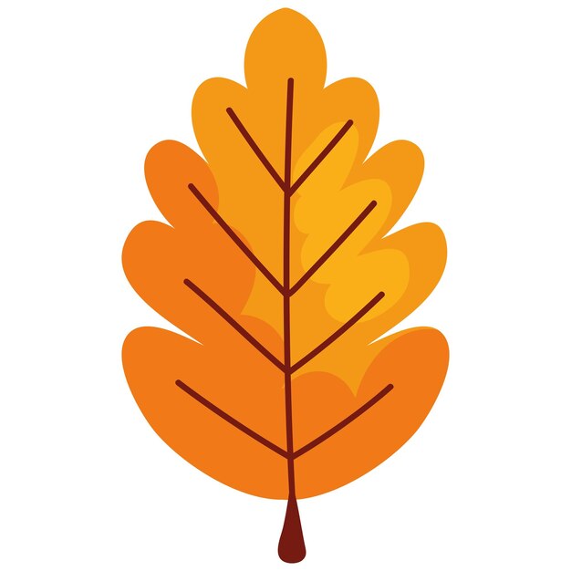 droog blad van het herfstseizoen