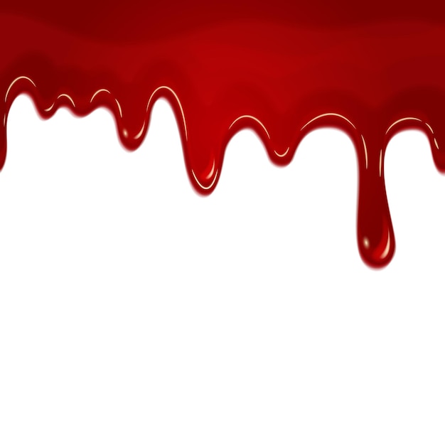 Gratis vector druipend naadloos bloed