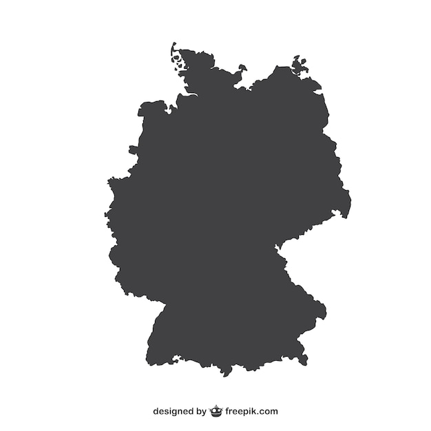 Duitsland silhouet
