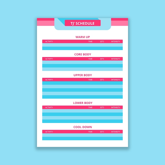 Duotone personal trainer schema