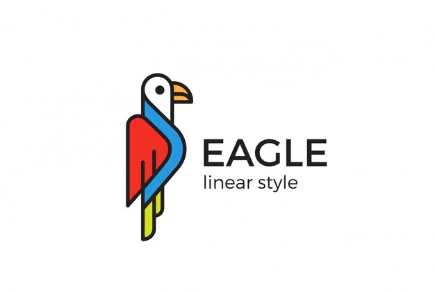 EagleLogo lineaire stijl