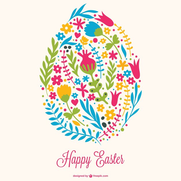 Easter egg decoratief ontwerp