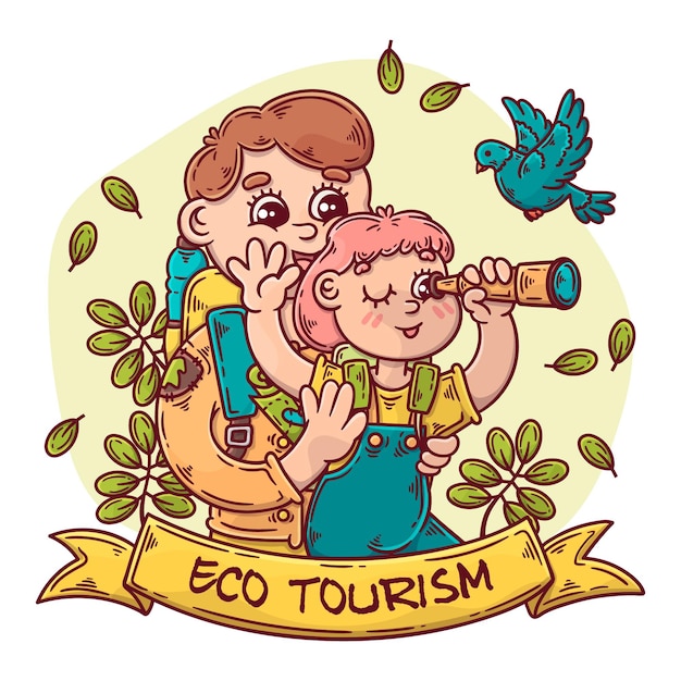 Eco-toerisme concept