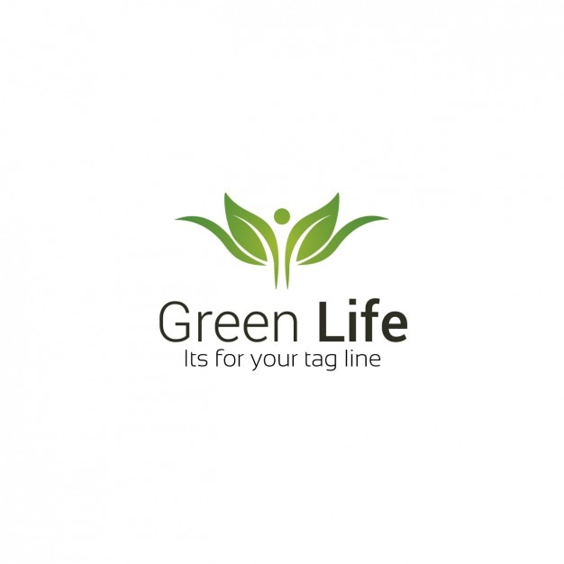 Gratis vector ecologic company logo