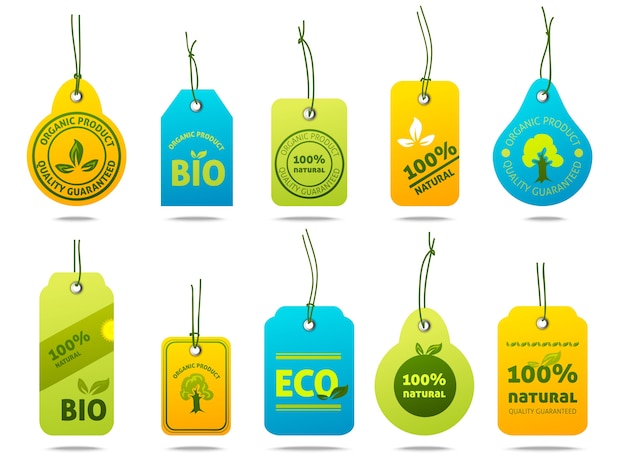 Ecologie Kartonnen labels