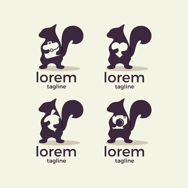 Eekhoorn design icoon