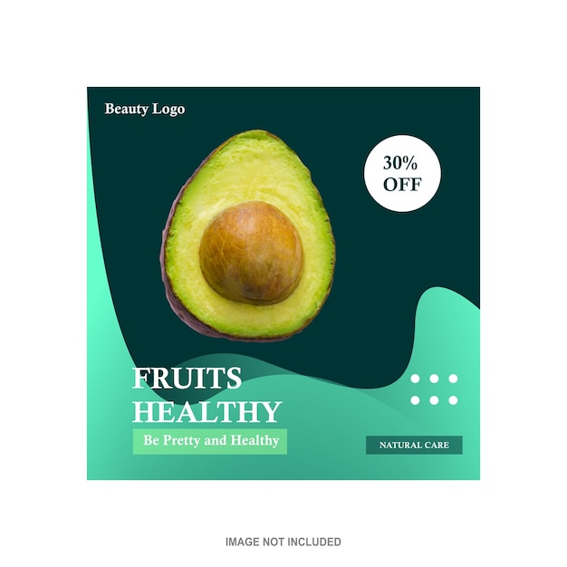 Een product waar 'fruit gezond' op staat