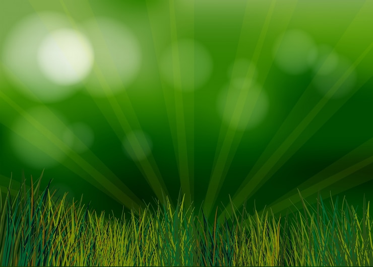 Gratis Vector een spot in de tuin