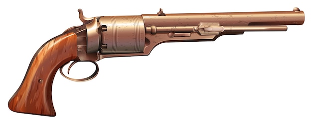 Een vintage pistool