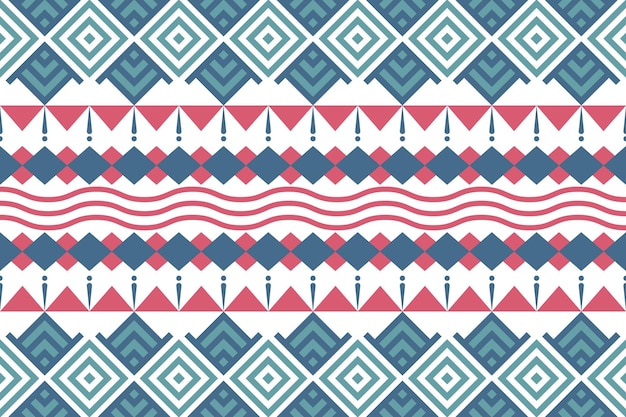 Eenvoudig patroon achtergrond vector kleurrijk rood blauw ontwerp