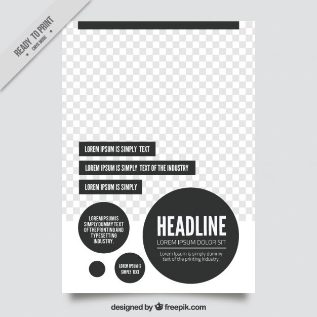 Eenvoudige brochure template