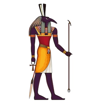 Egyptisch oud symboolreligie icoonegypte deiteiscultuurontwerpelement