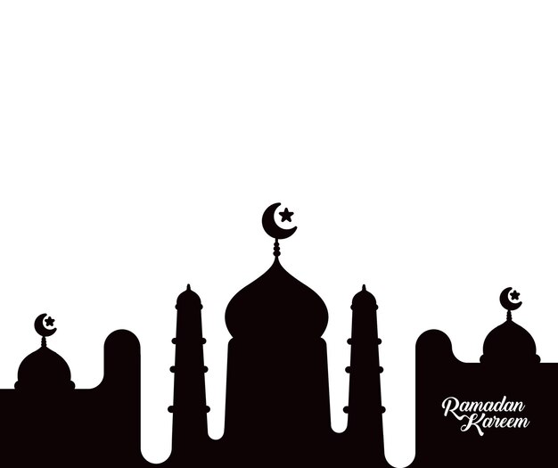 Eid alfitr Eid Mubarak Decoratief Festival Element Vector illustratie