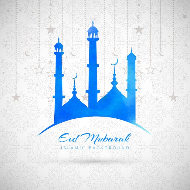 Eid mubarak achtergrond