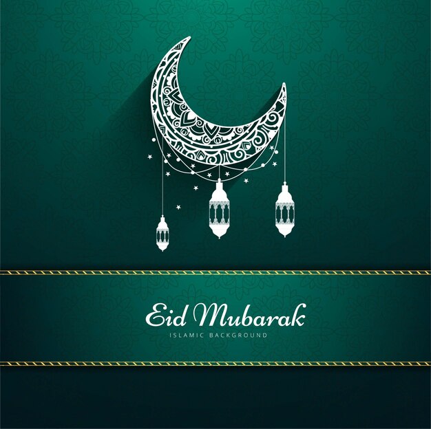 Eid Mubarak achtergrond