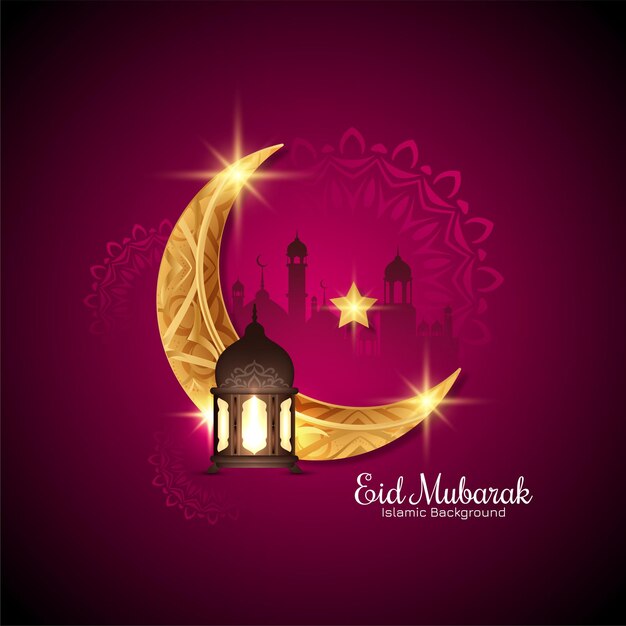 Eid Mubarak festival mooie greetisatelliteard