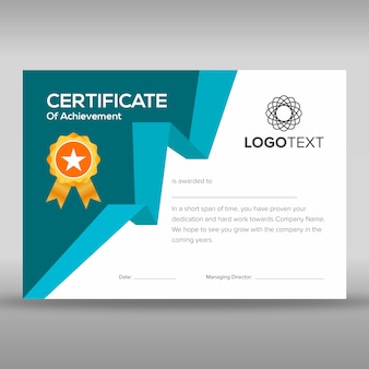 Elegant appreciation certificate templates