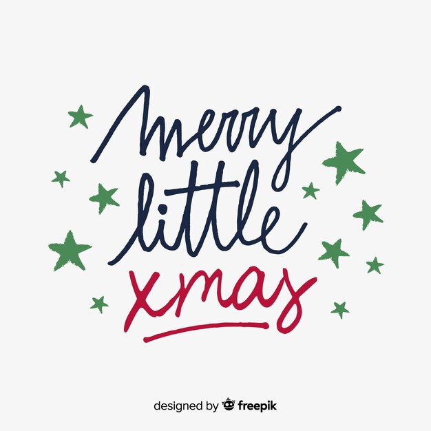 Elegant christmas belettering achtergrond