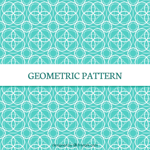 Elegant en modern geometrisch patroon