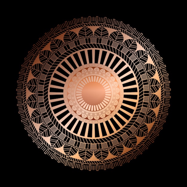 Elegant met een decoratief mandala-ontwerp