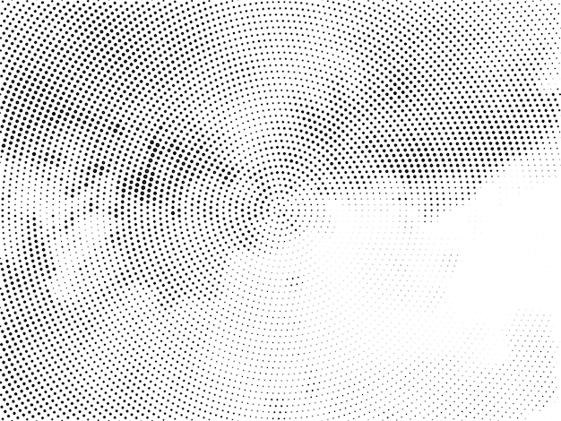 Gratis vector elegante halftone ontwerp witte achtergrond