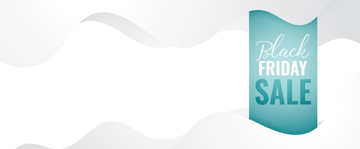 Gratis Vector elegante zwarte vrijdag super verkoop aanbieding banner met tekstruimtevector
