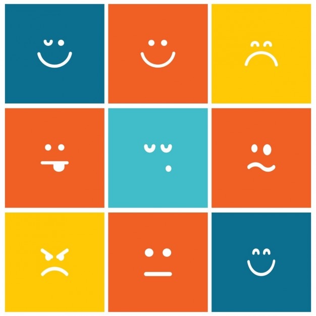 Gratis Vector emoji-iconen
