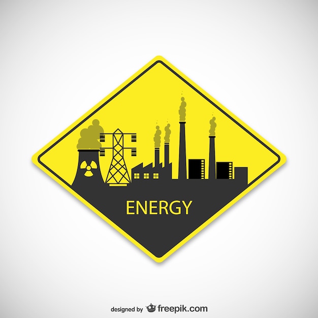 Gratis vector energie teken vector