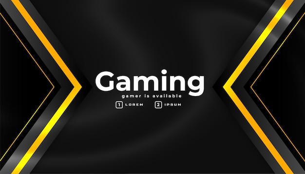 Esport-gamingbanner in geometrische stijl